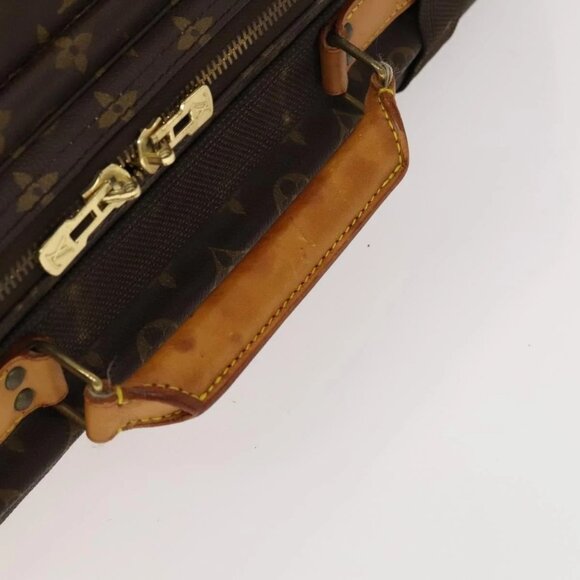 LOUIS VUITTON Monogram Satellite 60 Boston Bag M23354 LV Auth bs28118 - Picture 8 of 16